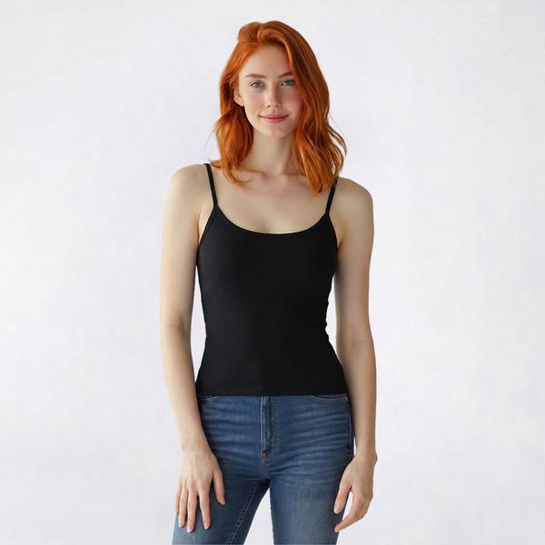 Juniors Derek Heart Double Layer Padded Cup Camisole